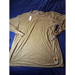 XGO Flame Retardant T-Shirt XL Long  Sleeve Crew Neck Military Base‎ F.R.O.G